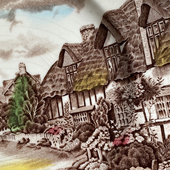 Johnson Bros vintage Olde English Countryside decorative plate - Picture 8 of 9